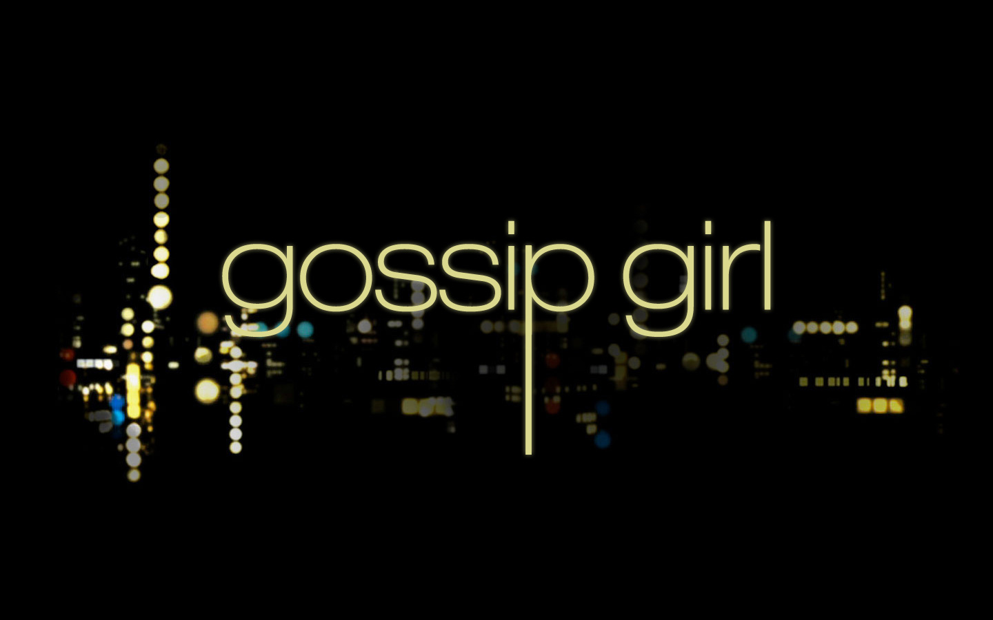 Using Data on Gossip Girl